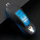 Автомобильный ключ чехол для porsche cayenne 958 911 lepin 996 macan panamera 997 944 924 987 987 gt3 доллар Каймановых 987 Авто держатель чехол