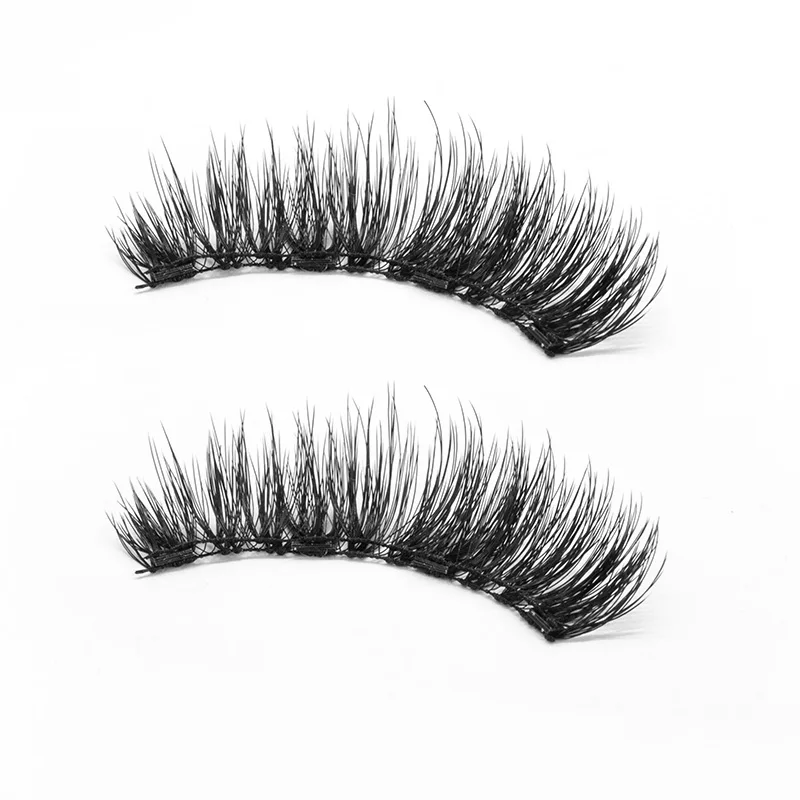 1 пара магнитных ресниц Genailish натуральные Длинные Накладные ресницы ручной