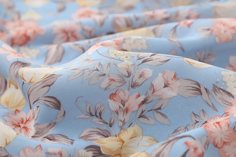 

Floral Dress Women's Summer Dress 2021 New Gentle Wind Sweet Chiffon Long Skirt Waist Thin Temperament Dress Korean Dress S-XL