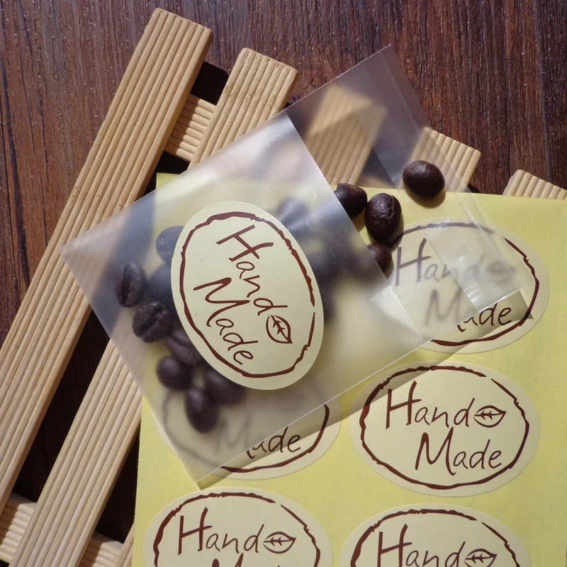 100 шт. бумажные стикеры сделай сам многофункциональные овальные Стикеры для