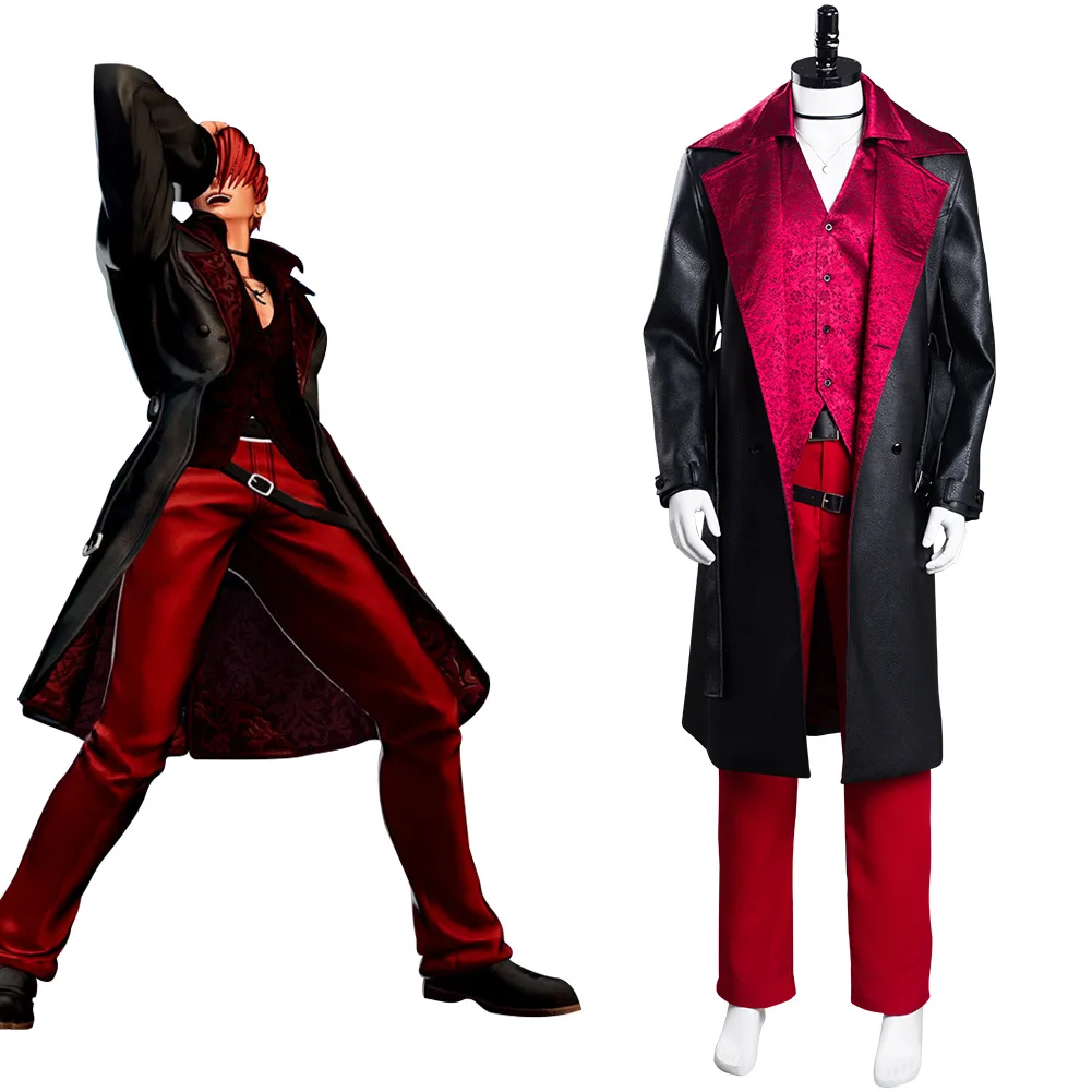 

The King of Fighters XV Iori Yagami Cosplay Costume Outfits Halloween Carnival Suit
