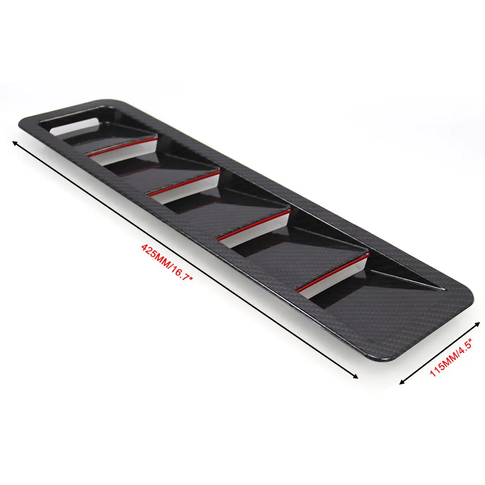 

GM Modified Air Intake Panel Hoods Vents Bonnet Cover Hood Scoop for Car Cold Air Flow Intake Fitment Louvers Cooling Vent Cover