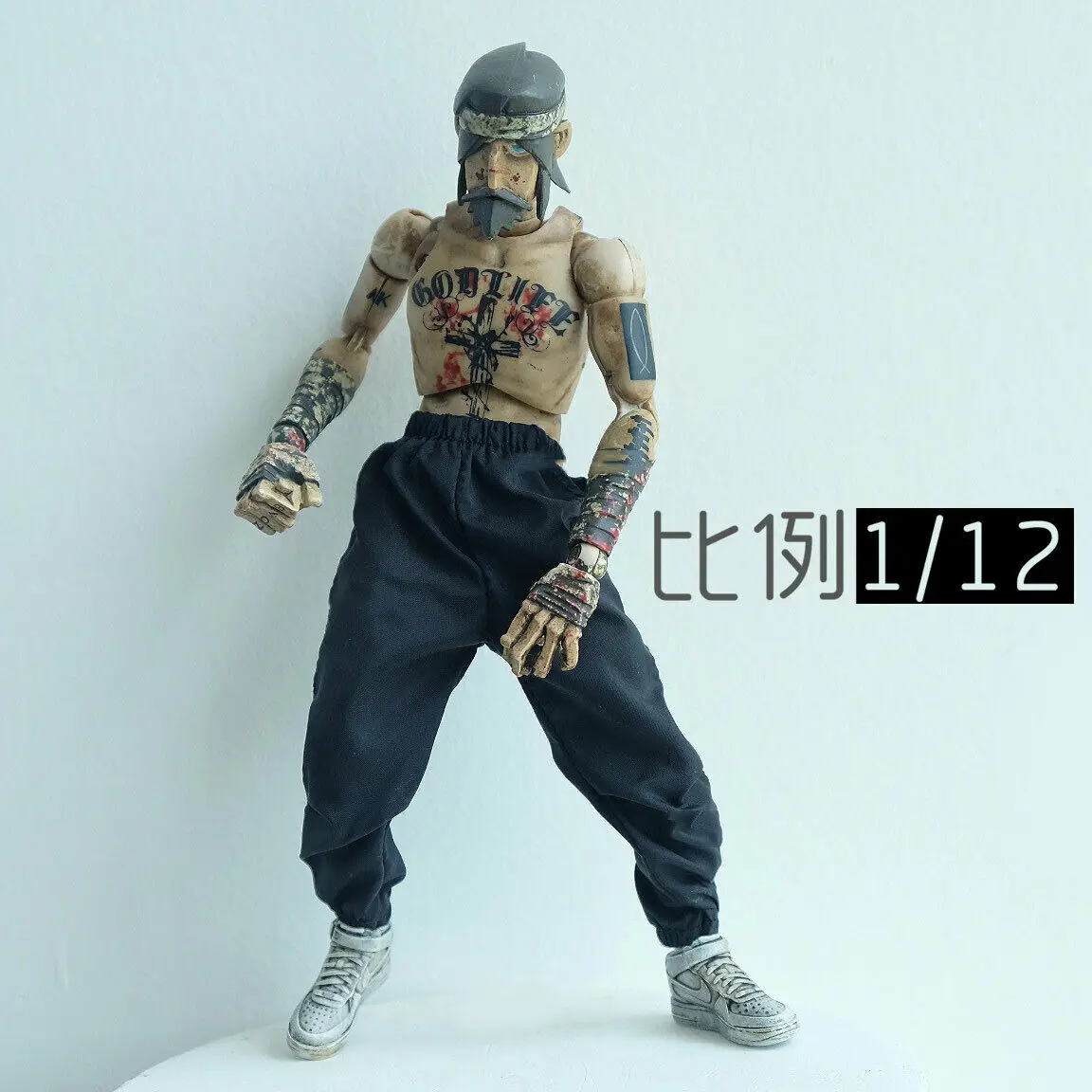 

【only pants】1/12 Scale Soldier Trendy Pants Model for 6" 3ATOYS DAM Body Action Figure Doll