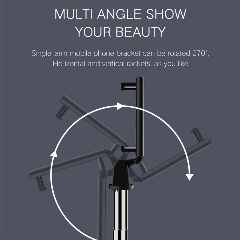 Новинка 2021 3 в 1 Bluetooth беспроводная селфи палка штатив Универсальные складные