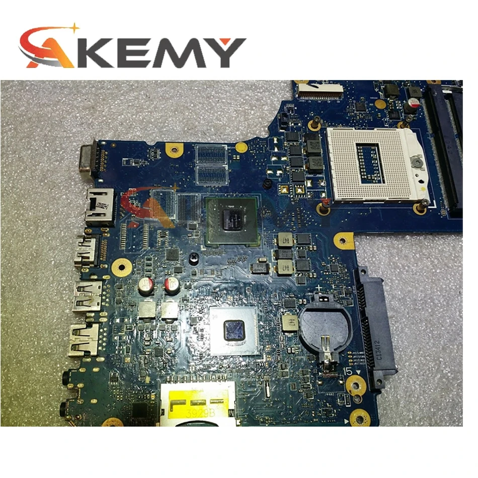 

AKEMYLaptop motherboard for Toshiba Satellite C50 A571 - PT10SG DSC MB REV 2.0 69N0CKM42A01P GeForce GT710M warranty 60 days