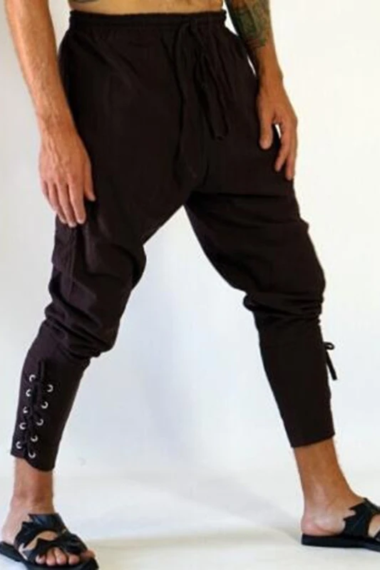 Мужские брюки в средневековом стиле костюмы для косплея пиратов викингов