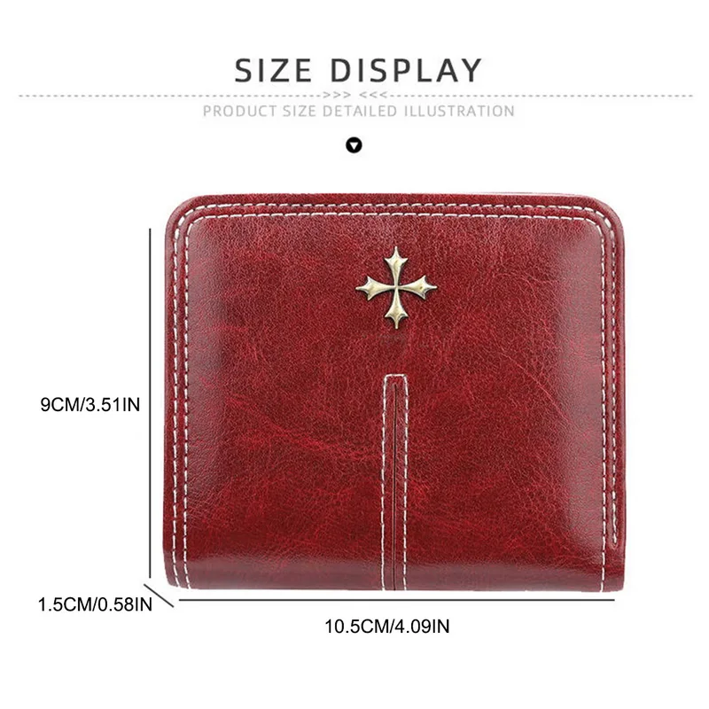 

2021 New Women Wallets 12 Card Holders High Quality PU Leather Female Purse Short Desigh Fashion Coin Holder Women Wallets