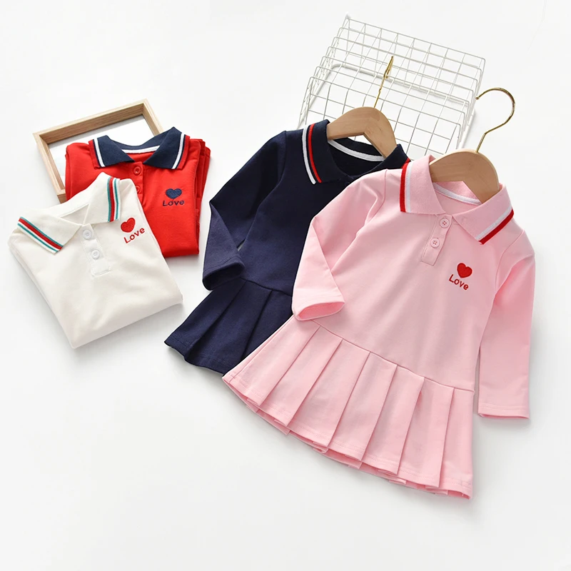 От 1 до 6 лет платье для маленьких девочек с вышивкой в виде сердца вечерние платья