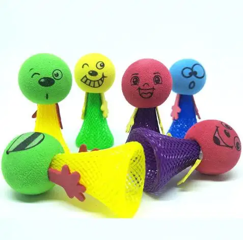 

5Pcs Kids Jump Bounce Elf Fly Man Fiddle Fidget Children Adult Funny Sensory Toy Kid Child Gift Anti Stress Toys Prank