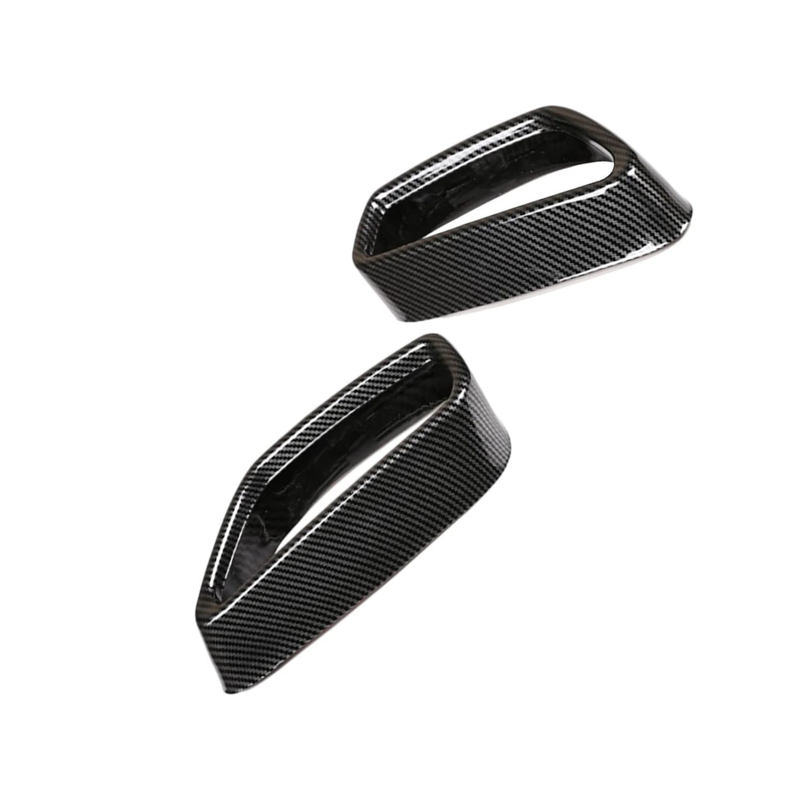 

2 Pieces Stainless Steel Tail Throat Frame Rear Exhaust Pipe Cover Trim for 5 Series G30 G38