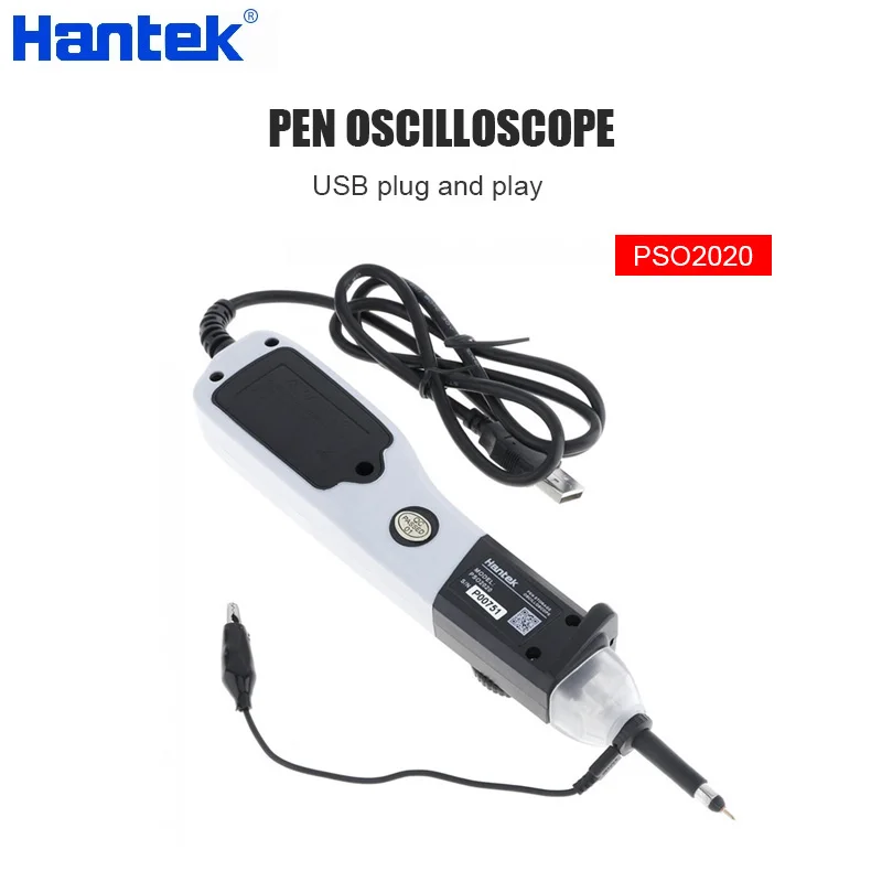 Hantek Digital Oscilloscope 96MSa/S Mini Portable Diagnostic Tool USB Pen Memory Multimeter 1-Channel Logic Analyzer PSO2020 | Инструменты