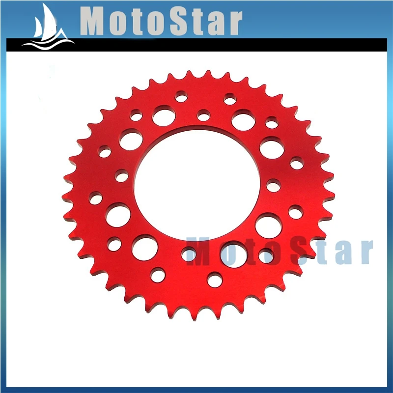 420 39 зубьев 76 мм алюминиевая заготовка Задняя звездочка для 50cc 190cc WPB Orion M2R Lucky MX