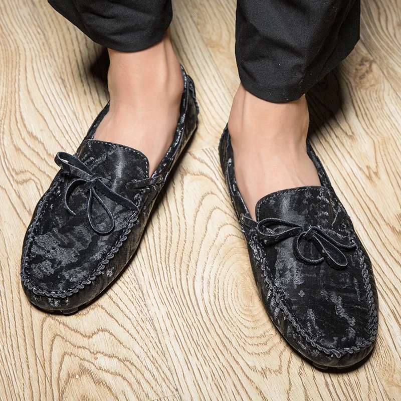 2019 Новая модная мужская обувь весенне-осенние стильные мужские лоферы удобная