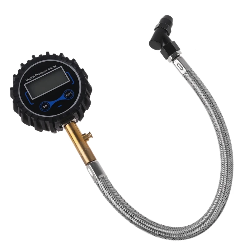 

High Pressure Resistant 7-Shaped Nozzle Pressure Gauge with Metal High Pressure pipe Stainless Steel