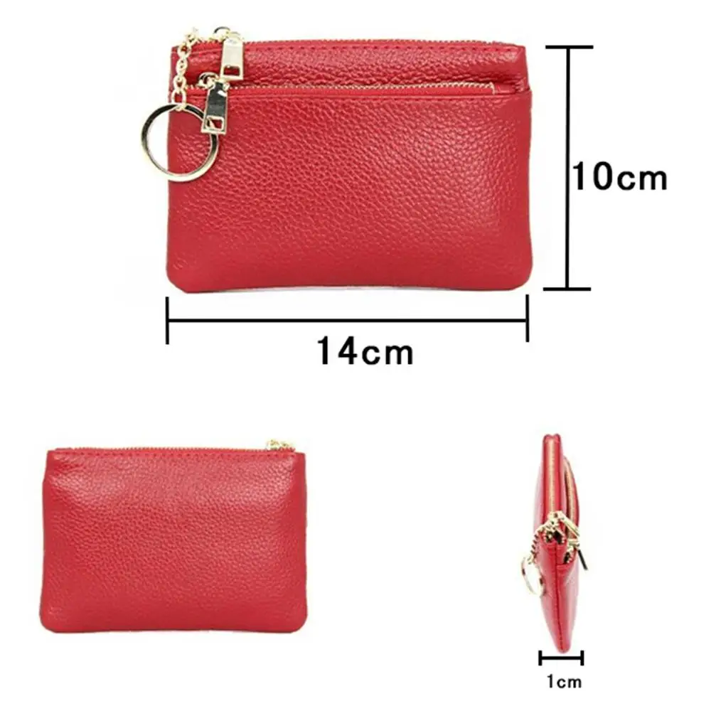 Для мужчин женщин кредитница монетница мягкие из искусственной кожи держатель