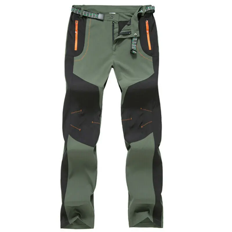 

Men Tactical Pants Hiking Trousers Cargo Combat Climbing Work Pant M
