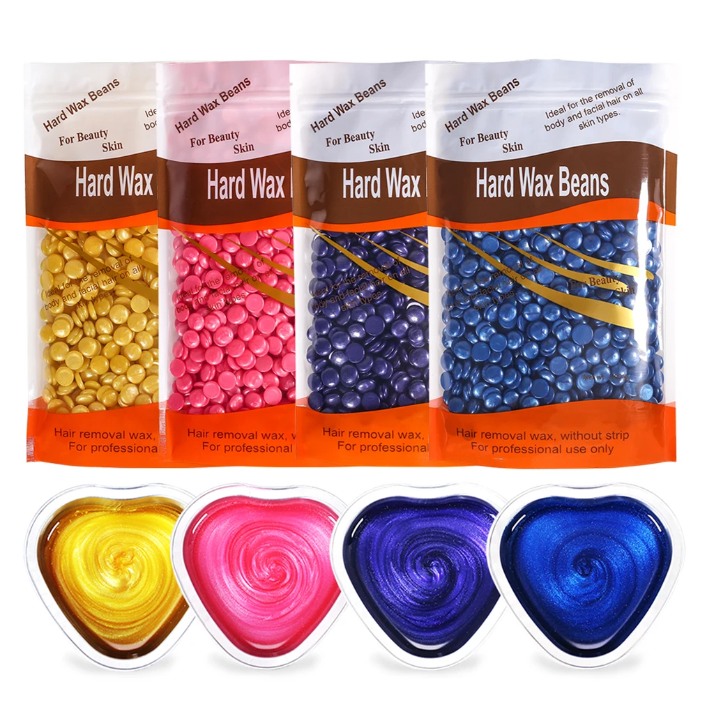 Твердые восковые бусины 300 г безболезненное грубое Удаление волос для бикини