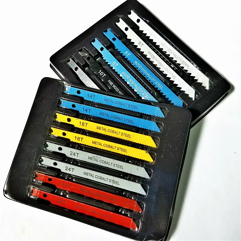 Набор лезвий для лобзика из 14 предметов комплект Металлических Лезвий стали с