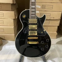 black beauty lp electric guitar gold hardware rosewood fingerboard mahogany body high quality guitarar free shipping