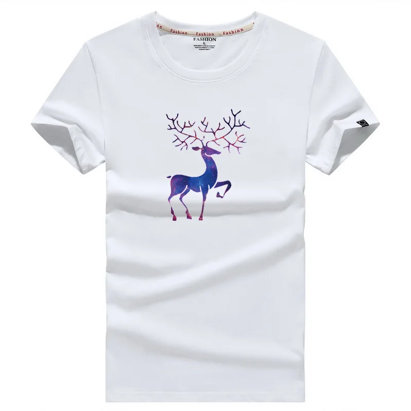 

Новинка 2021, Стильная хлопковая футболка с коротким рукавом, Мужская модная футболка с мультяшным принтом, высококачественный мужской топ б...