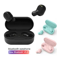 tws wireless bluetooth 5 0 earphone sport earbuds headset with mic macron for xiaomi samsung huawei lg smartphone pk e6s i7s