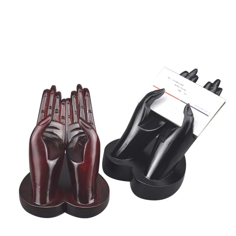 

Деревянный держатель для визиток, настольное украшение, подставка для визиток с держателем для карандаша, Офисные аксессуары, Органайзер