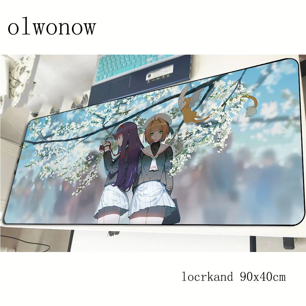 Коврик для мыши Cardcaptor Sakura коврик компьютерных игр Kawaii 900x400x3 мм padmouse Аниме гаджет