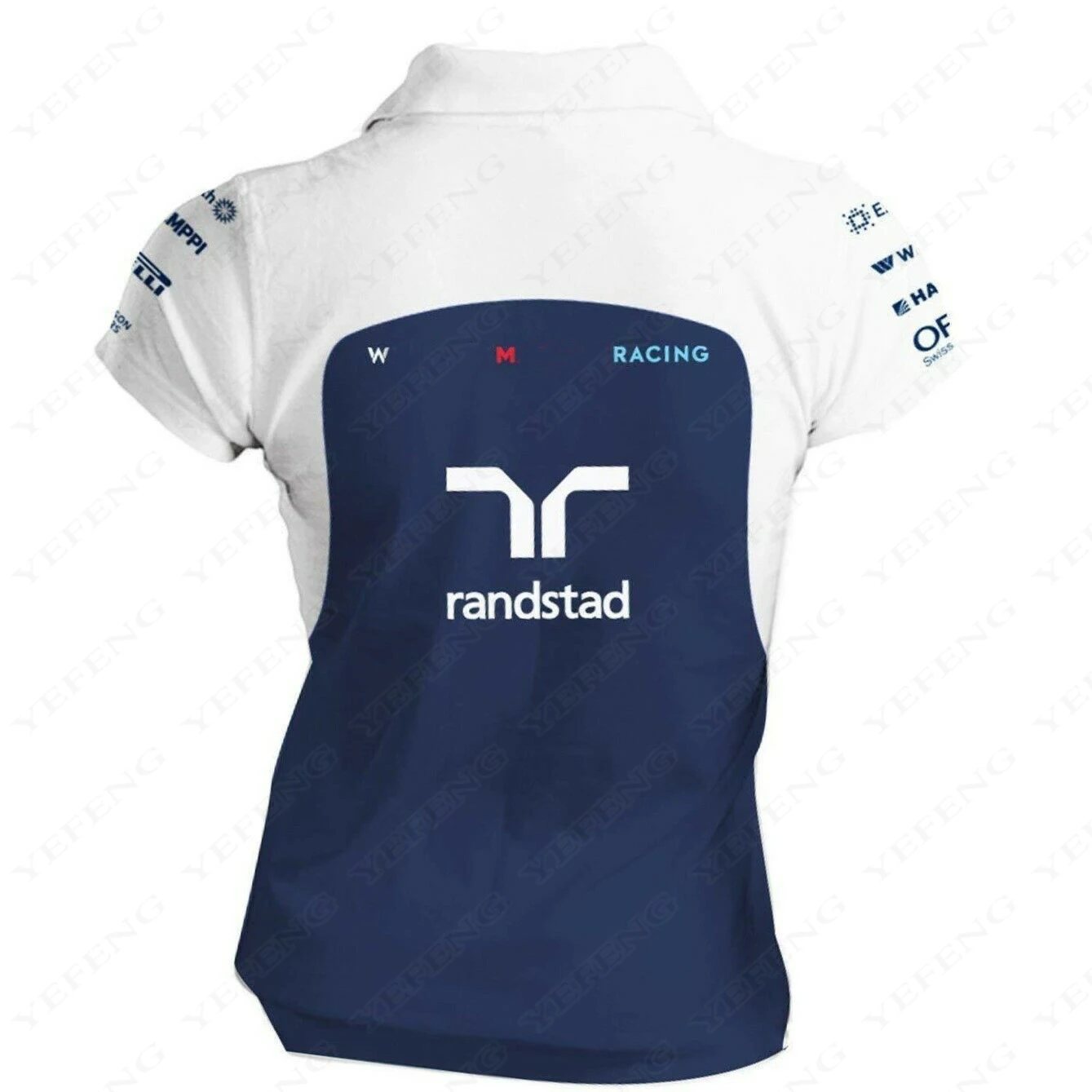 

NEW 2020 For AMG F1 Racing Women's Short-Sleeved Polo T-shirt Customized Summer Motorsport Formula One Team