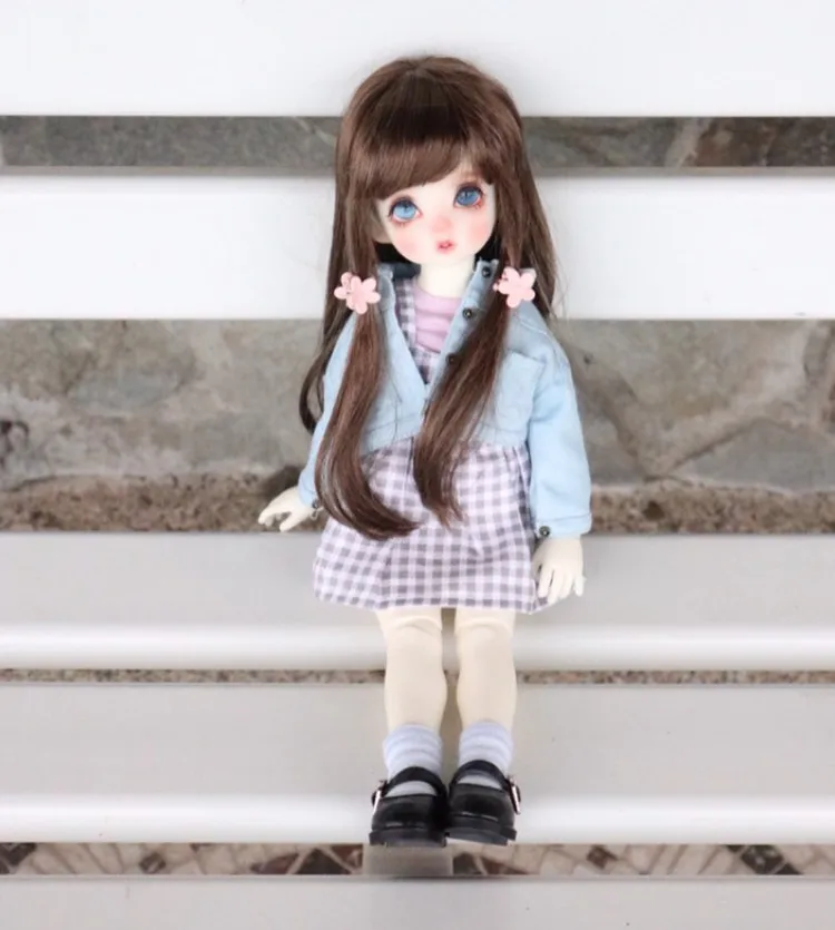 1/6 BJD одежда аксессуары пальто+ юбка+ носки+ футболка кукольные наряды для BJD/SD yosd, не включены кукла, обувь, парик и другие E2583