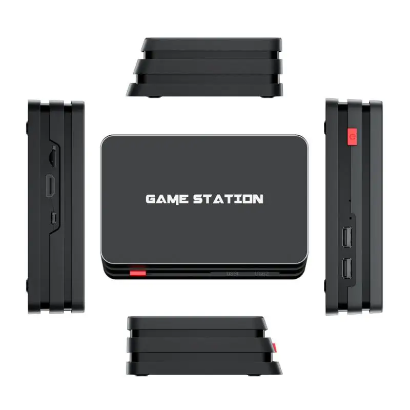 Игровые консоли для видеоигр 4K Hd 2 4G беспроводные 10000 игр 64 Гб ретро мини
