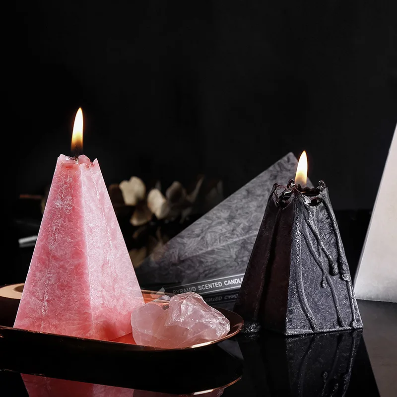 

Northern Europe DIY Handmade Candle Aromatherapy Mold Cone Candle Making Model Reusable Scented Candle Making Shaping Mould Gift