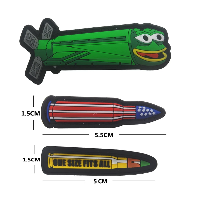 

PVC/3D submarine frog and bullet flight service combat tactical military stripes fashion striped embroidery armband