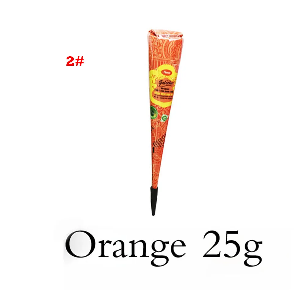 Хна паста конус красота мехенди для женщин палец тела крем краски DIY временный