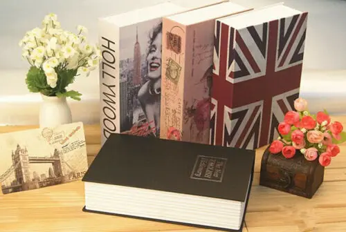 Home Decor Secret Dictionary Book Safe Money Cash Jewel Box Small Piggy Banks | Дом и сад