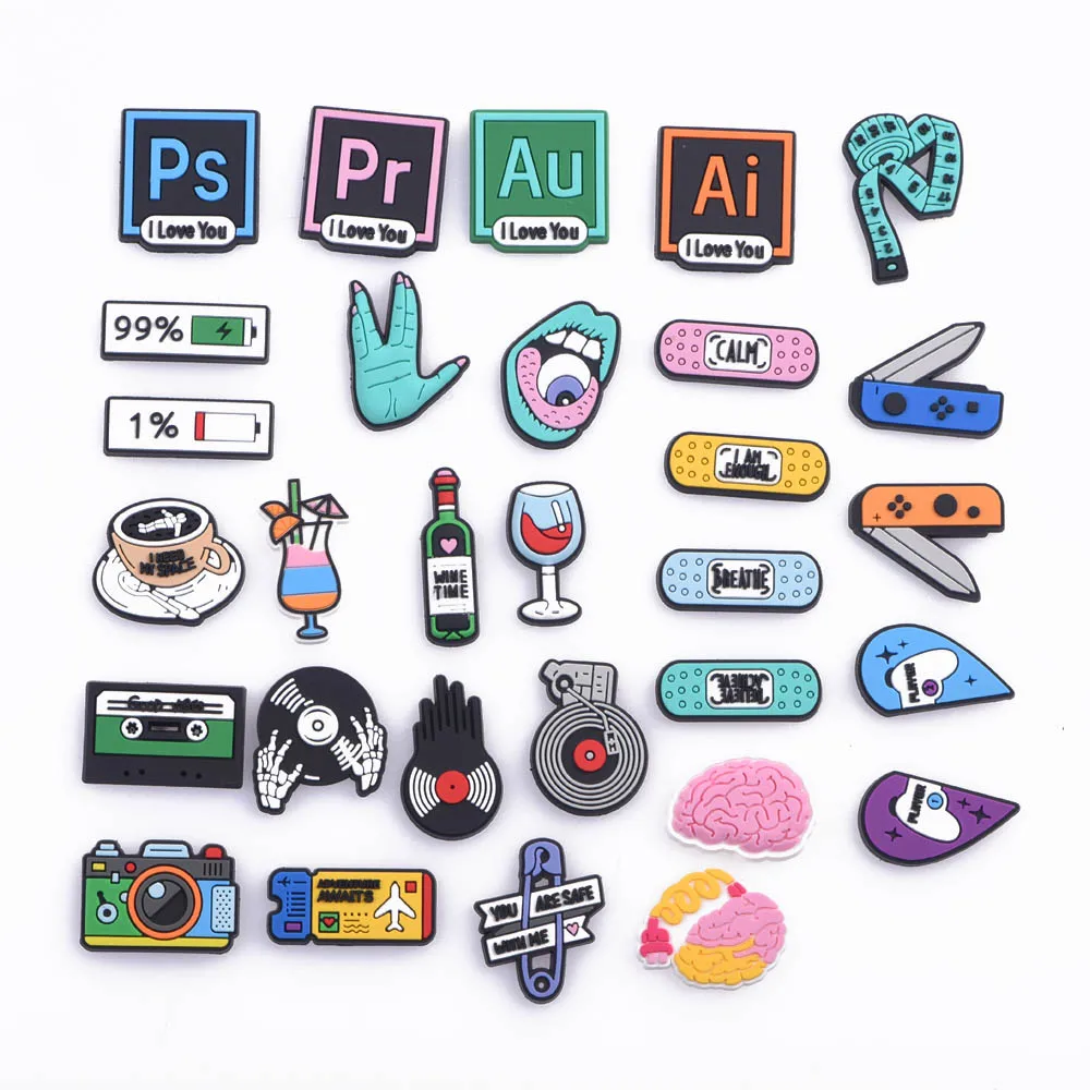 1 шт. подвески для спортивной обуви в виде осьминога животных орла тигнера