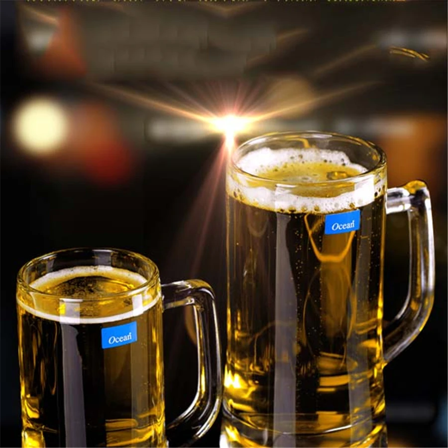 Толстые креативные немецкие стаканы для пива воды персонализированные кружки