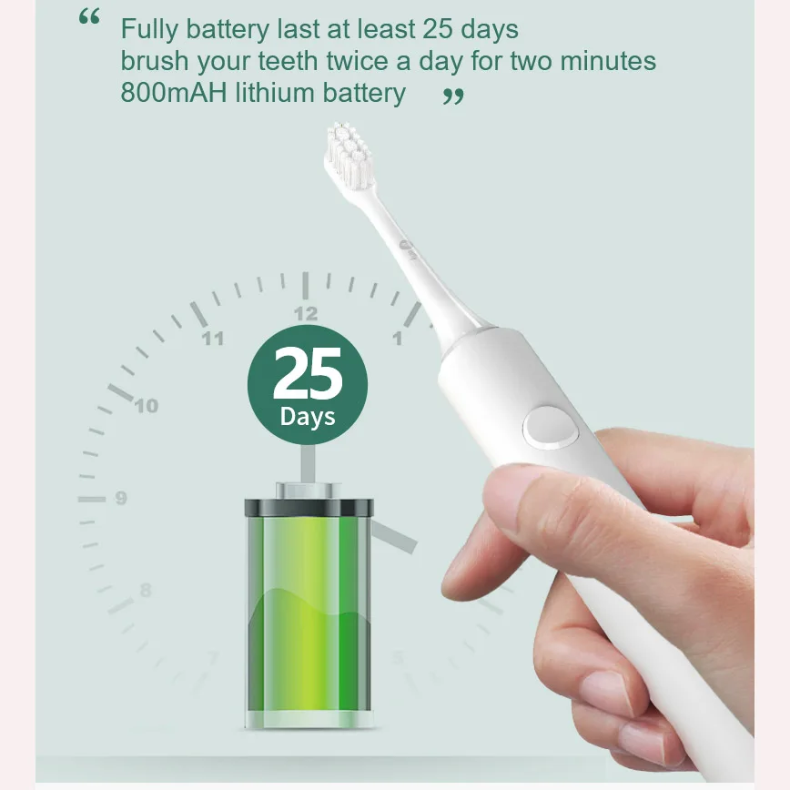 

Adult Rechargeable Intelligent Soft Hair Electric Toothbrush Magnetic Levitation Sonic Electric Toothbrush