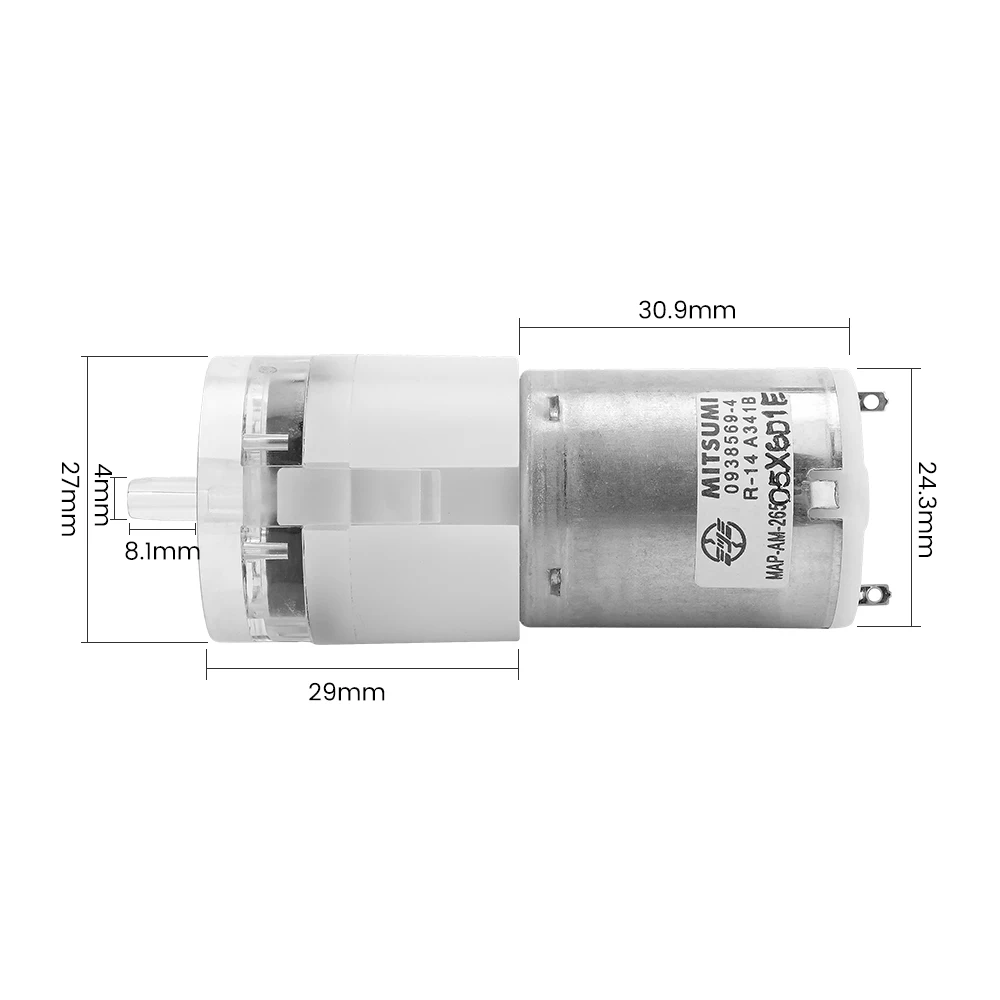 YIMAKER все новые DC 6 В R-14 370 воздушный насос для сфигмоманометра/монитор артериального давления