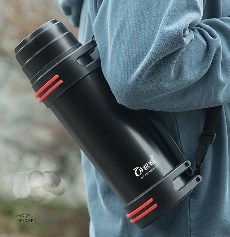 Бутылка для напитков герметичная из нержавеющей стали | Дом и сад