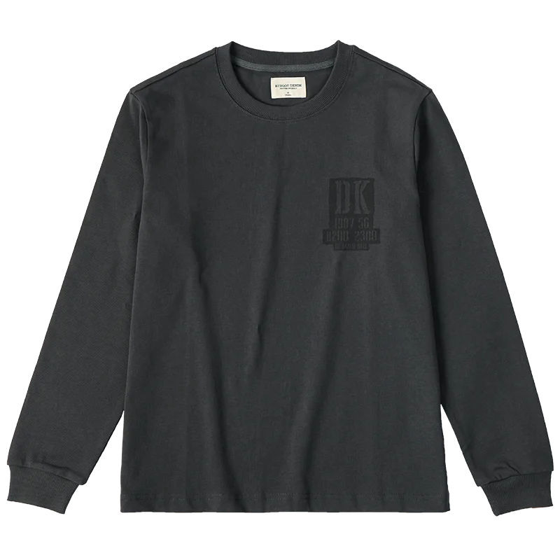 

KUEGOU Spring Autumn 100% Cotton Letter Printing Hoodies Mens sweatshirt O-neck Fashion Pullover Top Plus Size LW-26063