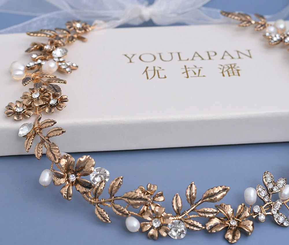 

TOPQUEEN SH355 Gold Wedding Dress Belt Alloy Leaf Cocktail Dresses Belts Female Belt for Dress Jewelery Belt Wedding Accessories