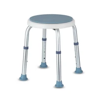 rotatable stool non slip bath chair 6 gears height adjustable pregnant woman elderly bath tub shower chair seat safe bathroom