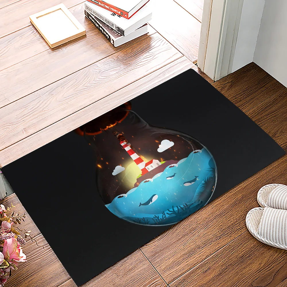 Светильник лампа остров светильник домашние коврики товары для дома дверь кухни