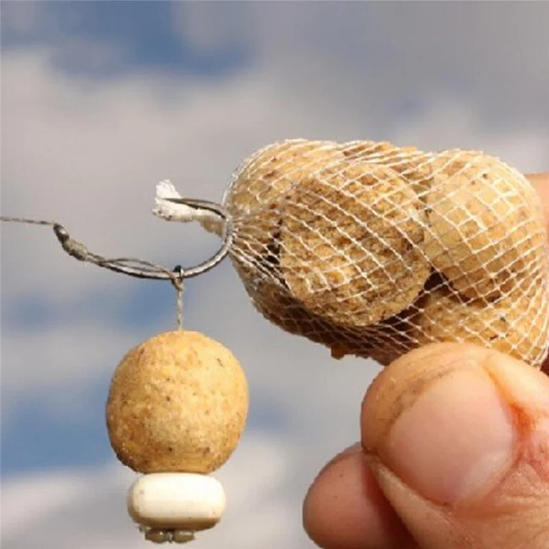 5 м PVA растворимые узкие рыболовные сети пополнения приманки Рождественский