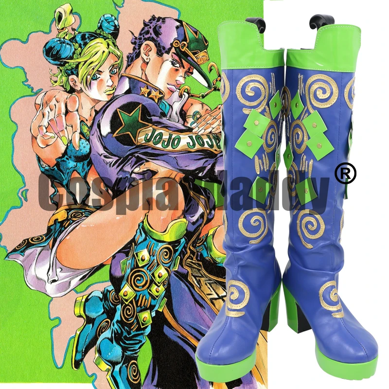 Сапоги для косплея Kujo Jolyne, каменный океан, так объем 3, закрытый любви, Kujo Jolyne Cujoh, обувь для косплея, высокие сапоги до колена C006
Сапоги для косплея Kujo Jolyne, каменный океан, так объем 3, закрытый любви, Kujo Jolyne Cujoh, обувь для косплея, высокие сапоги до колена C006