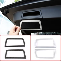 for land rover range rover evoque l551 2020 car rear trunk tail gate door handle frame cover trim chrome car styling accessories