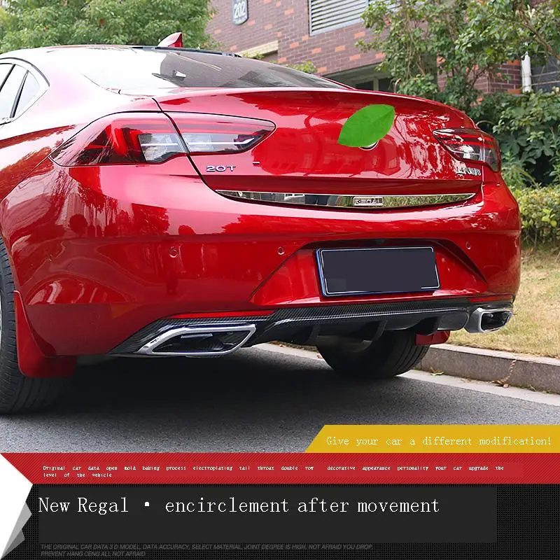 

Front Aileron Voiture Tuning Parachoques Delantero Spoiler Auto Car Lip Coche Protector Bumper 2017 2018 2019 FOR Buick Regal