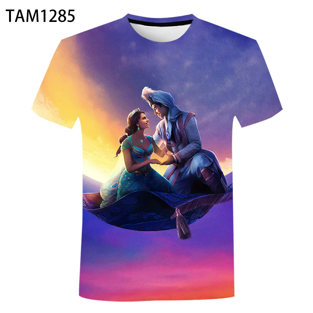 Aladdin Новинка лета 2021 3D-печать для мужчин и женщин в зарубежном стиле простой