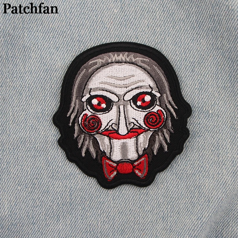 Patchfan Billy кукольная вышивка железа на заплатках для аппликация на одежду рюкзаки на заказ пришить значки самодельные оптом A2272