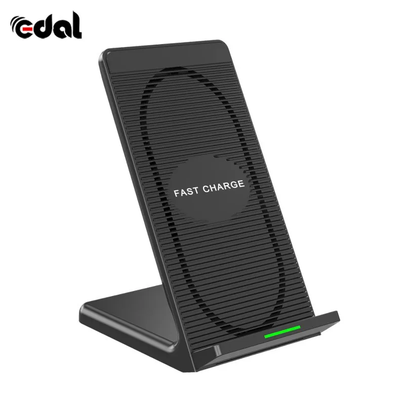 Qi Wireless Fast Charger Quick Charging Adapter Stand Rack With Cooling Fan For iPhone 8 X Samsung S7 NOTE8 | Электроника